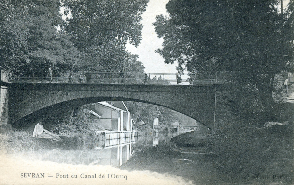 SEVRAN — Pont du Canal de l'Ourcq